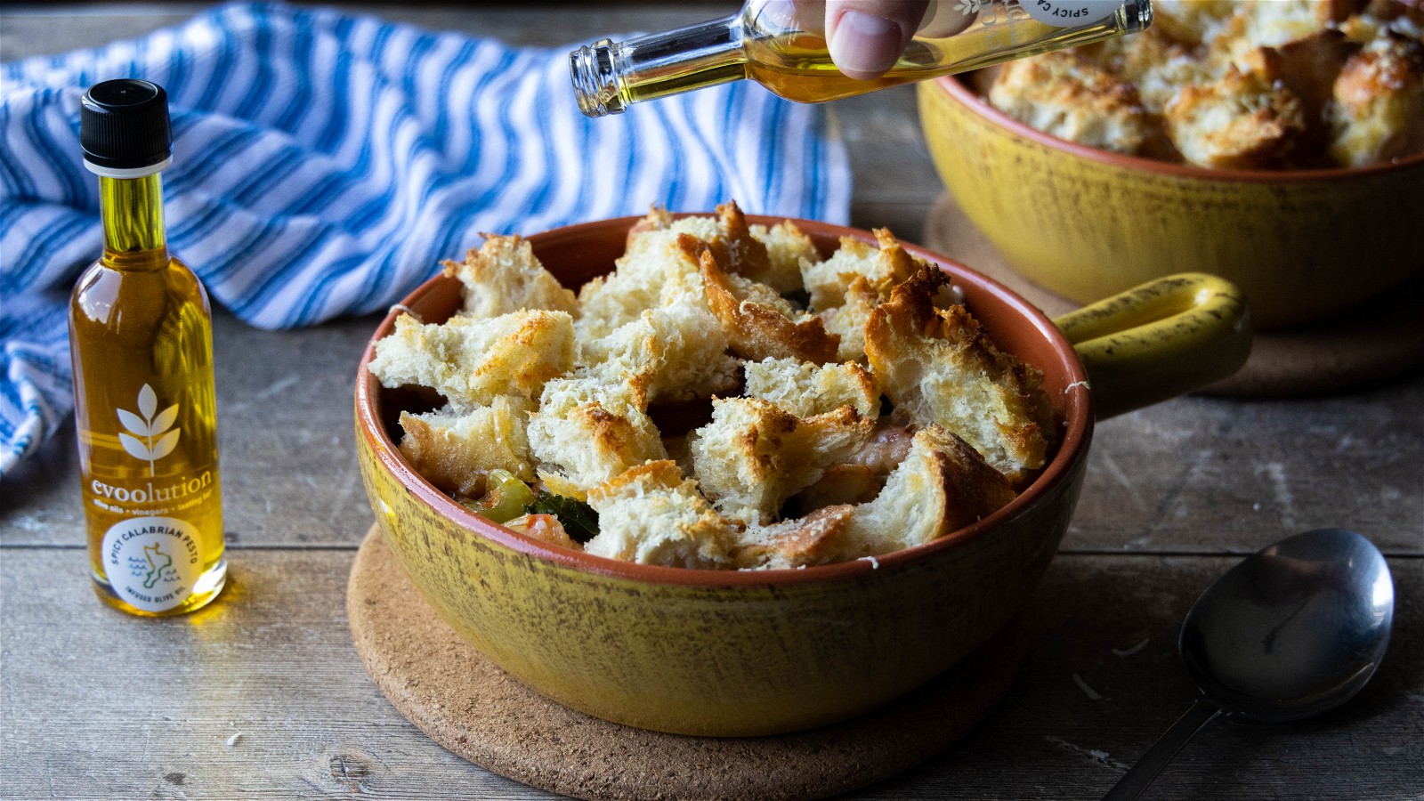 Image of Spicy Calabrian Pesto Olive Oil Ribollita