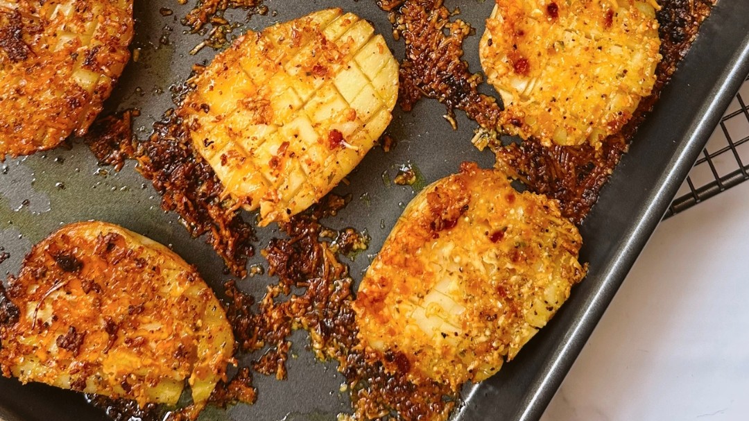 Citrus Zest Parmesan Smashers: A Burst of Flavour in Every Bite!-image