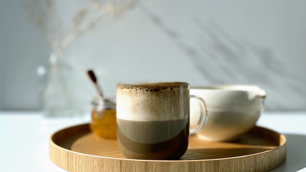 Image of Hojicha Yuzu Tea Latte