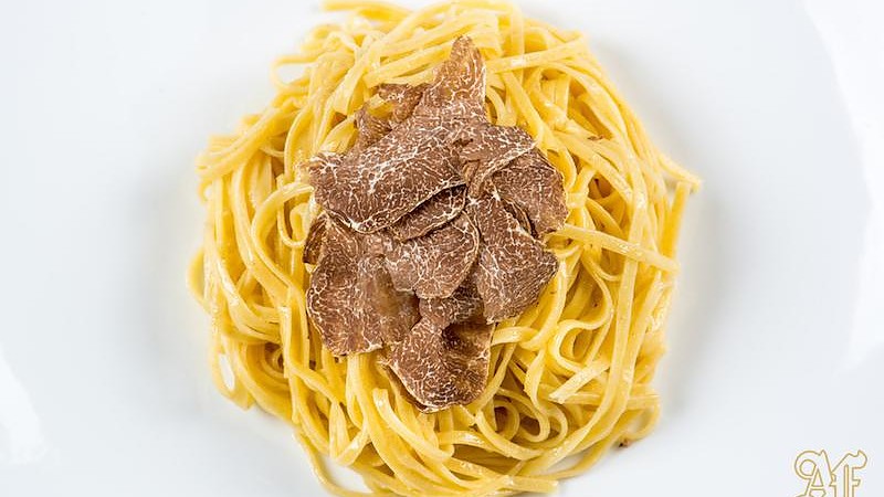 Image of Fresh Tagliolini Pasta with White Truffle