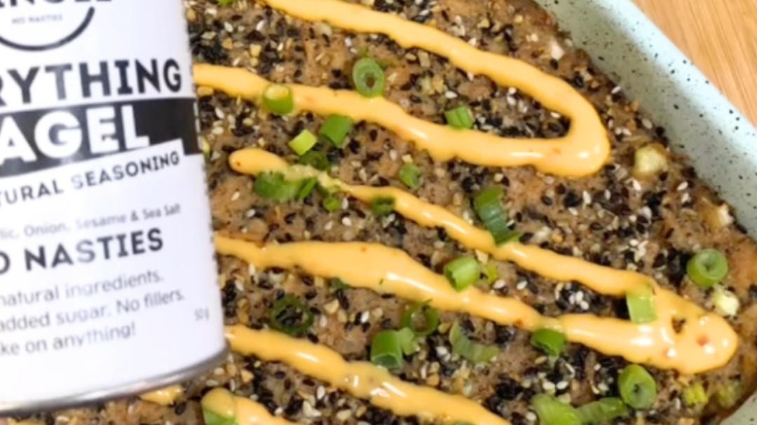 Everything bagel Tuna Sushi Bake-image