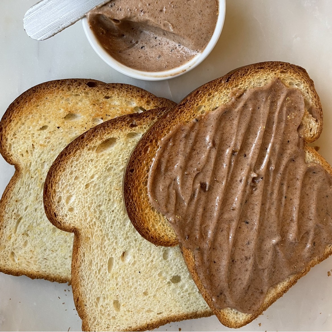 Image of Browned Butter Brownie Brioche Toast