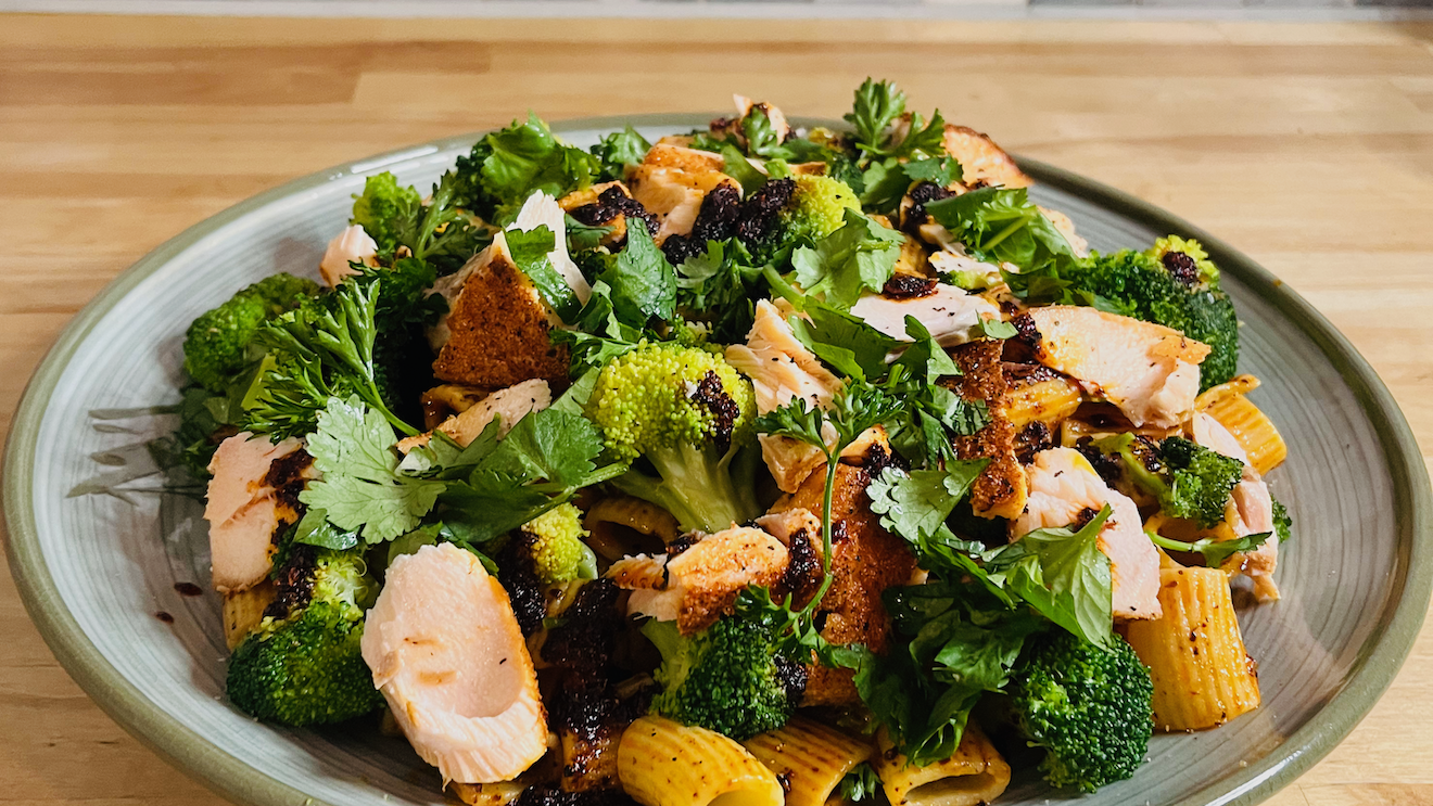 Image of Rigatoni with Roasted Salmon and La Madre