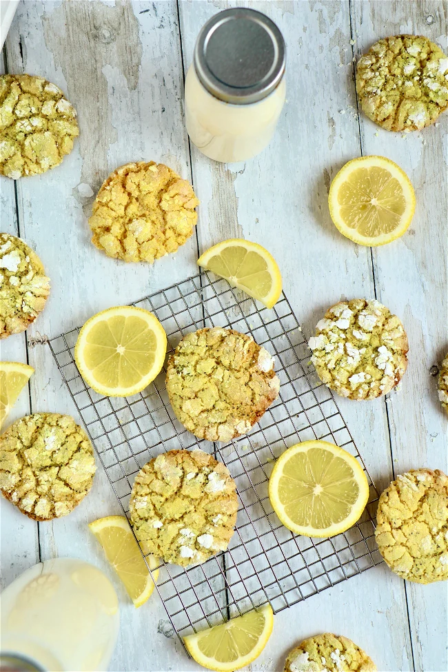 Image of Lemon Crinkle Cookies