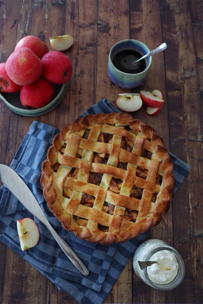 Image of Klassisk æbletærte