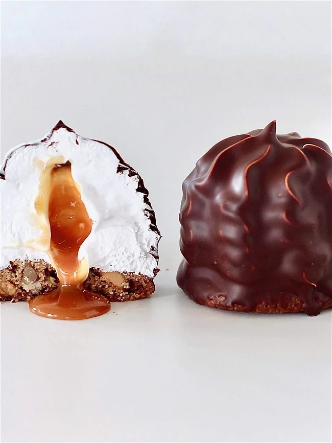 Image of Luksus flødeboller med karamel