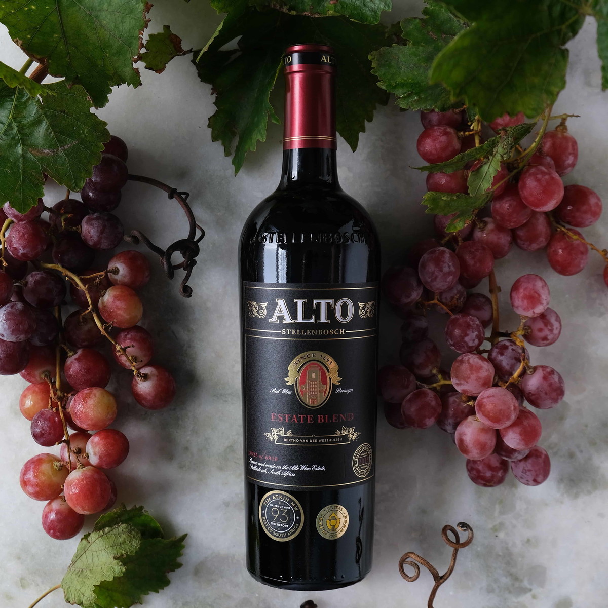 Alto Estate Blend & RED GRAPE FOCACCIA