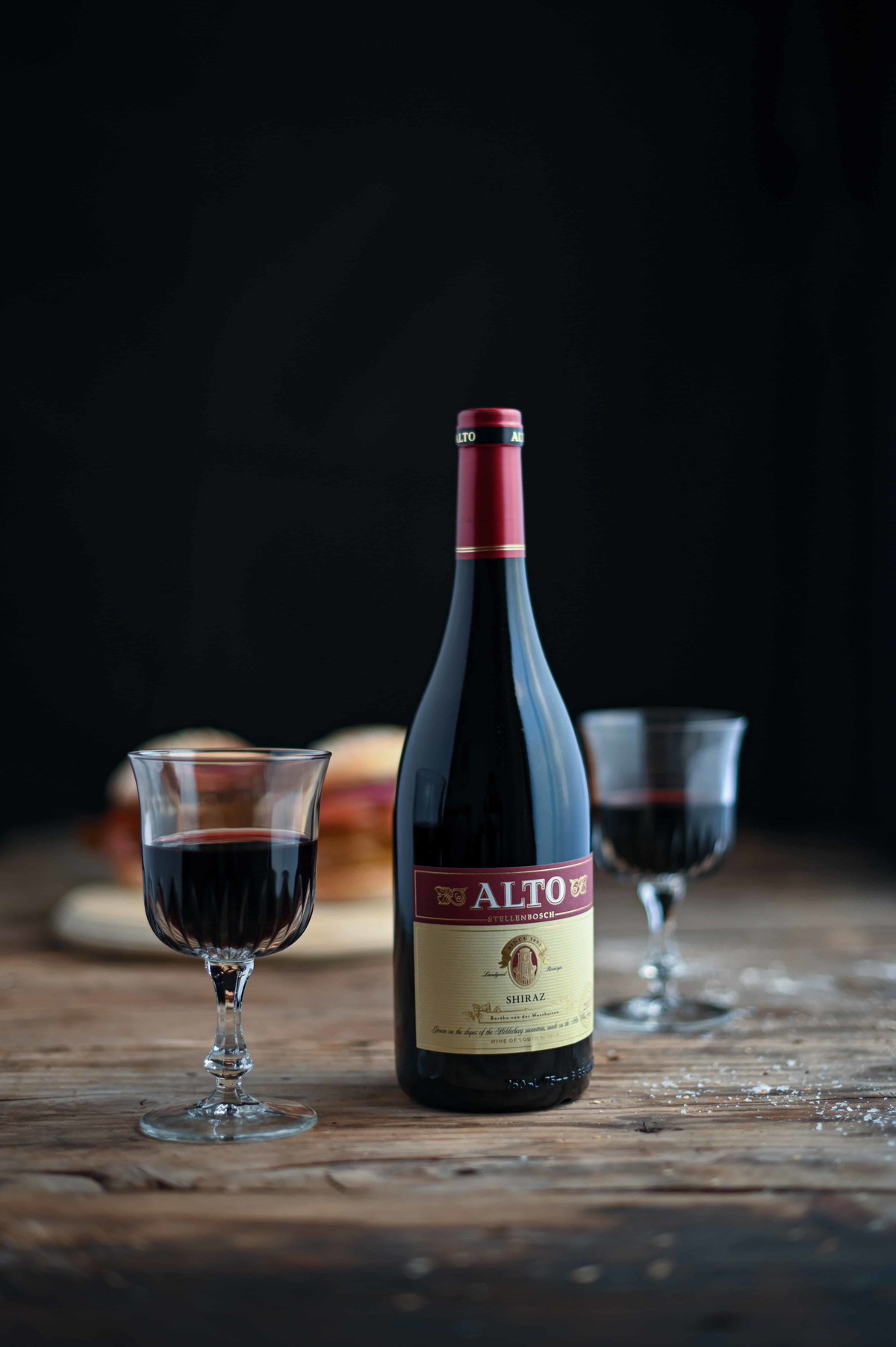 Alto Shiraz & STEAK PREGO ROLL