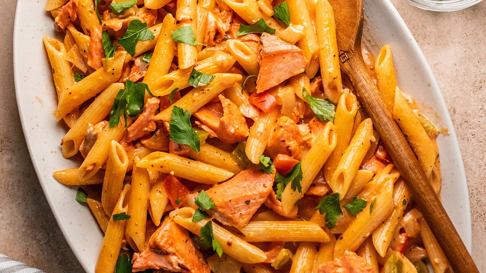 Image of Cajun Salmon Pasta