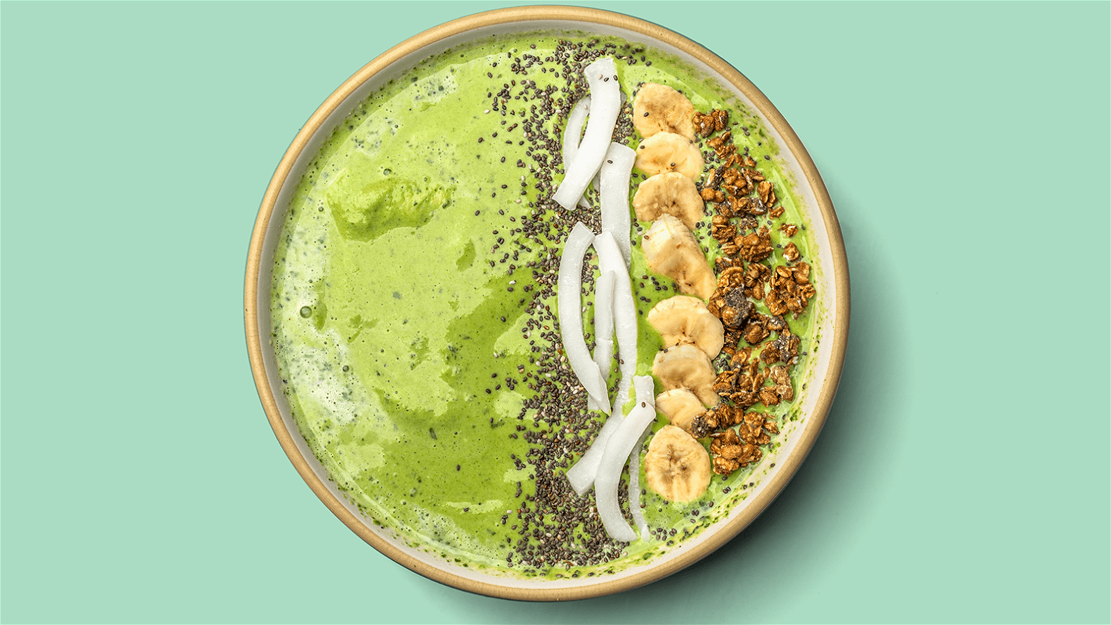Image of Green Smoothie Bowl with Collagen