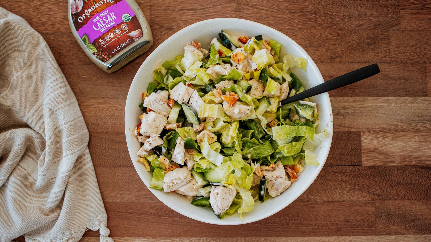 Image of Easy Baked Chicken Cesar Salad