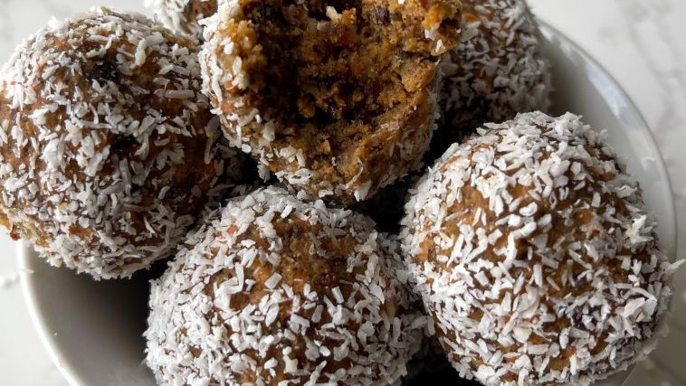 Image of Carrot and Tigernut Bliss Balls