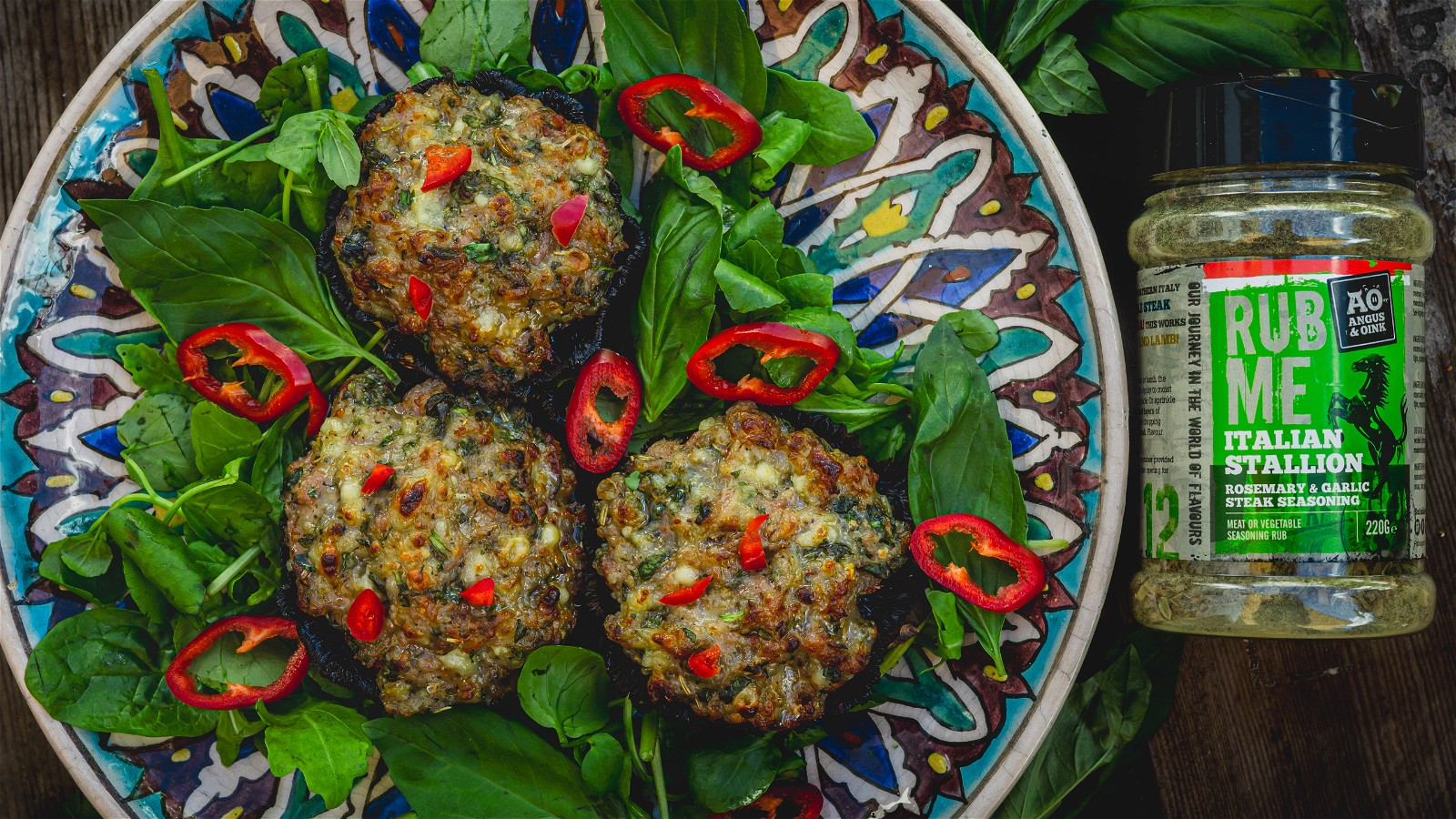 Image of Italian Stallion Sausage Stuffed Mushrooms