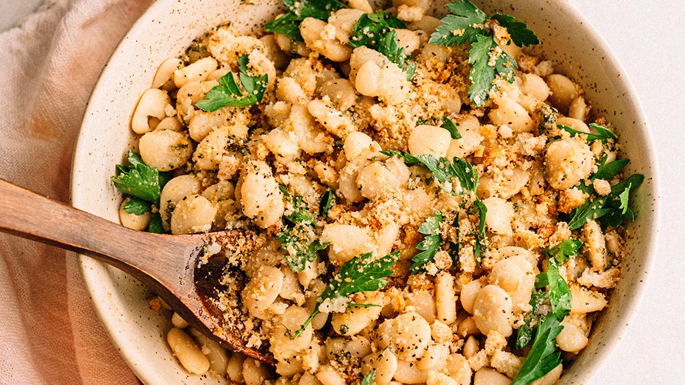 Image of Lemon Garlic Butter Bean Salad