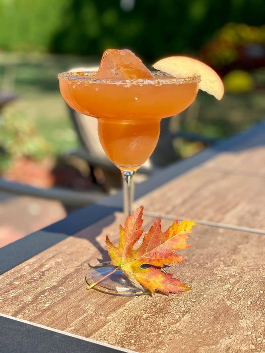 Cranberry Apple Cider Margarita