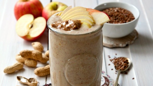 Image of Apple and Peanut Butter Smoothie