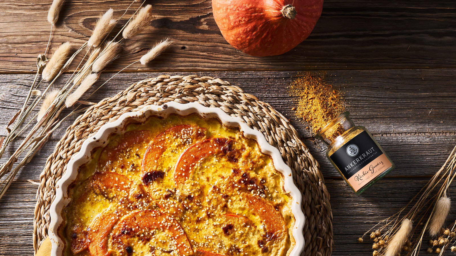 Kürbisgratin mit Bergkäse: Herzhaft &amp; Köstlich! &amp; Ankerkraut
