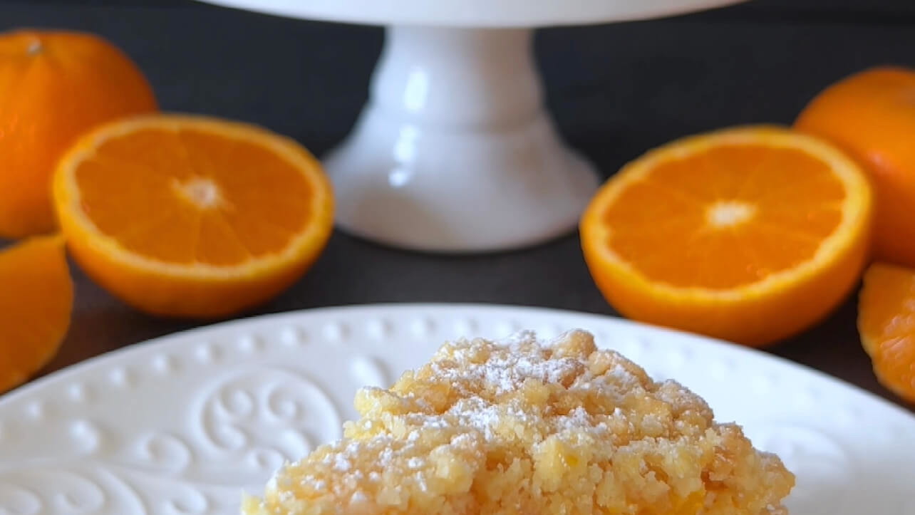 Image of Tangerine Crumble Cake Recipe