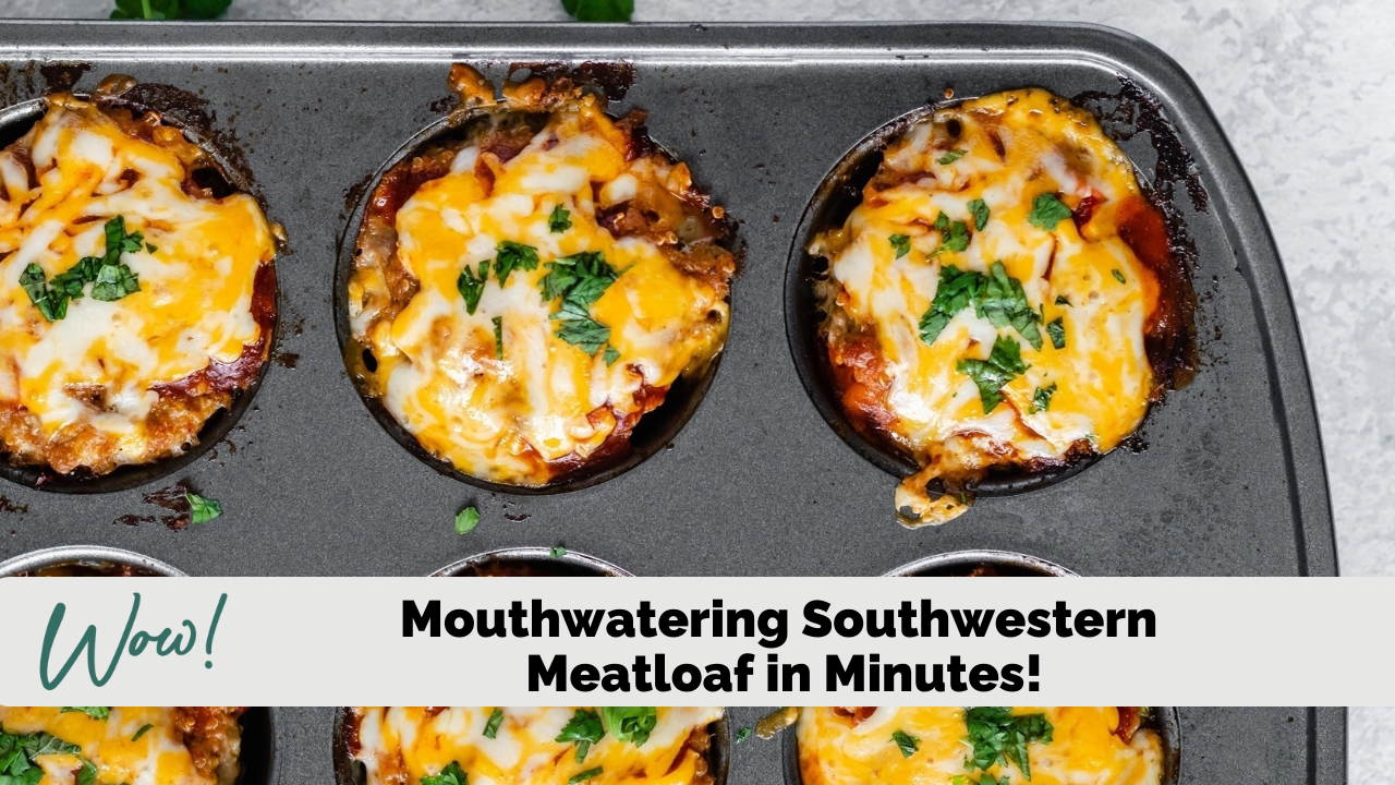 Image of Mouthwatering Southwestern Meatloaf in Minutes!