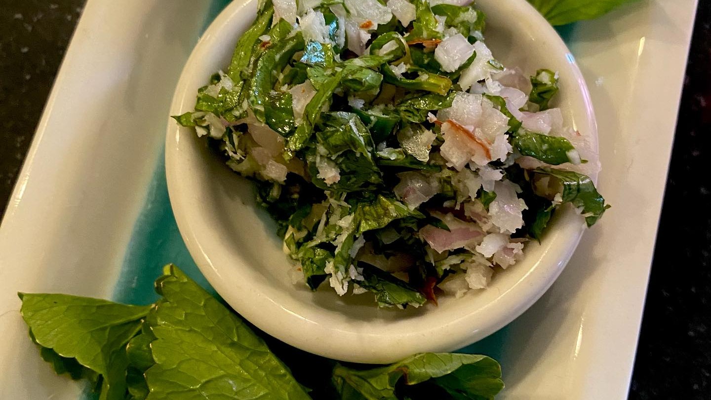 Image of Vallarai Keerai Salad - A Sri Lankan Recipe 