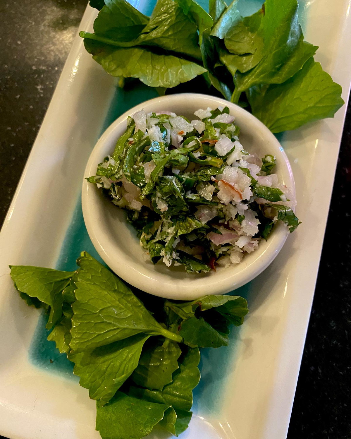 Vallarai Keerai Salad - A Sri Lankan Recipe 