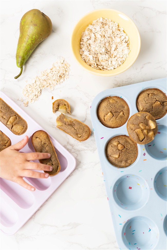 Image of Päronmuffins med kardemumma