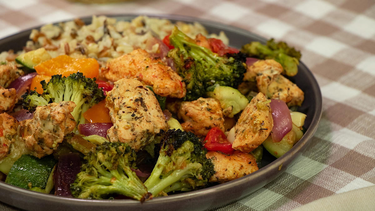 Quick and Healthy Pan Roasted Chicken