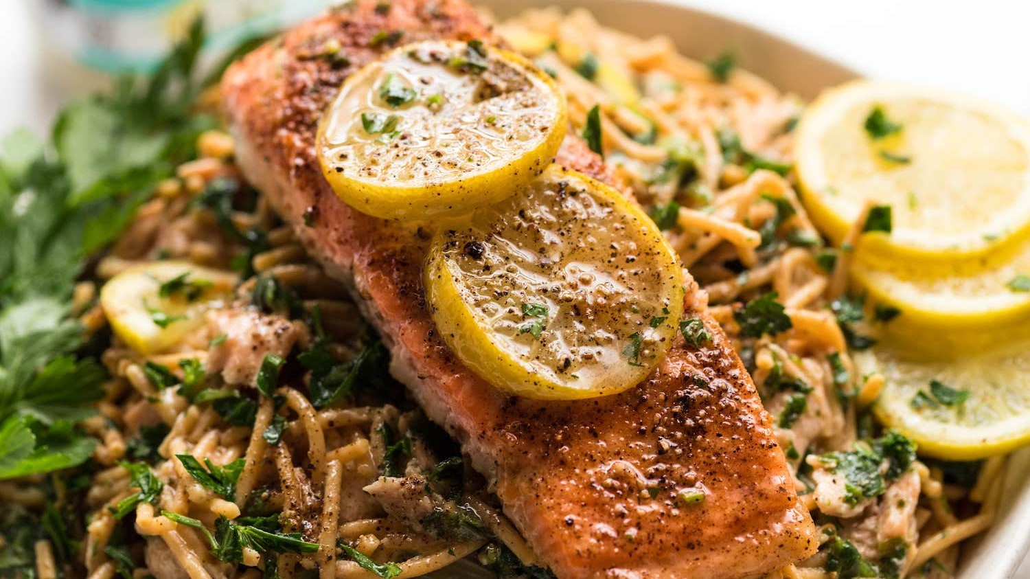 Image of Salmon Alfredo Pasta