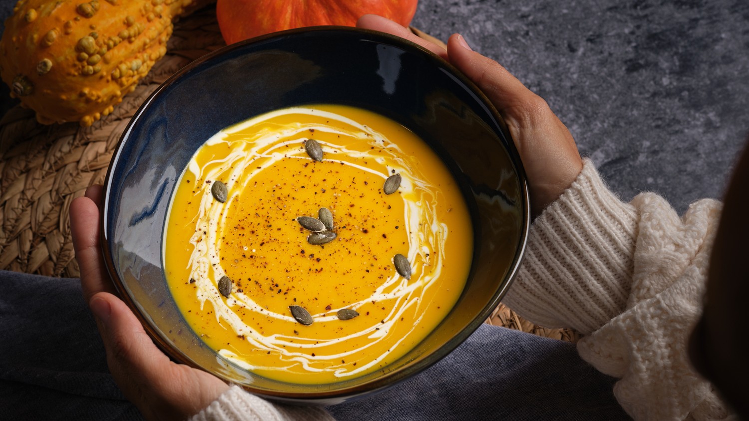 Image of Potage à la citrouille