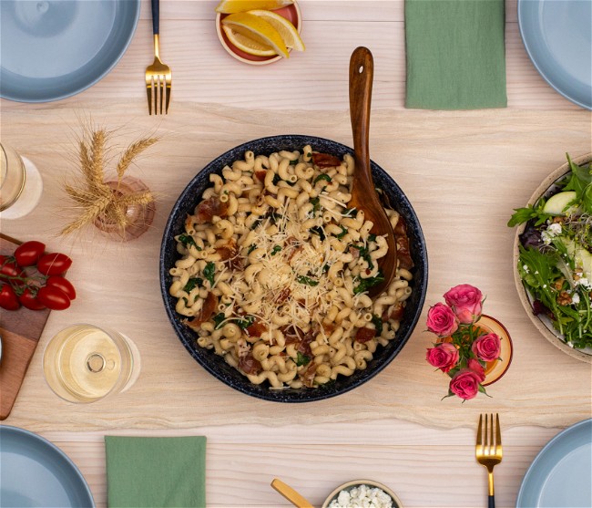 Image of Prosciutto & Spinach Cavatappi