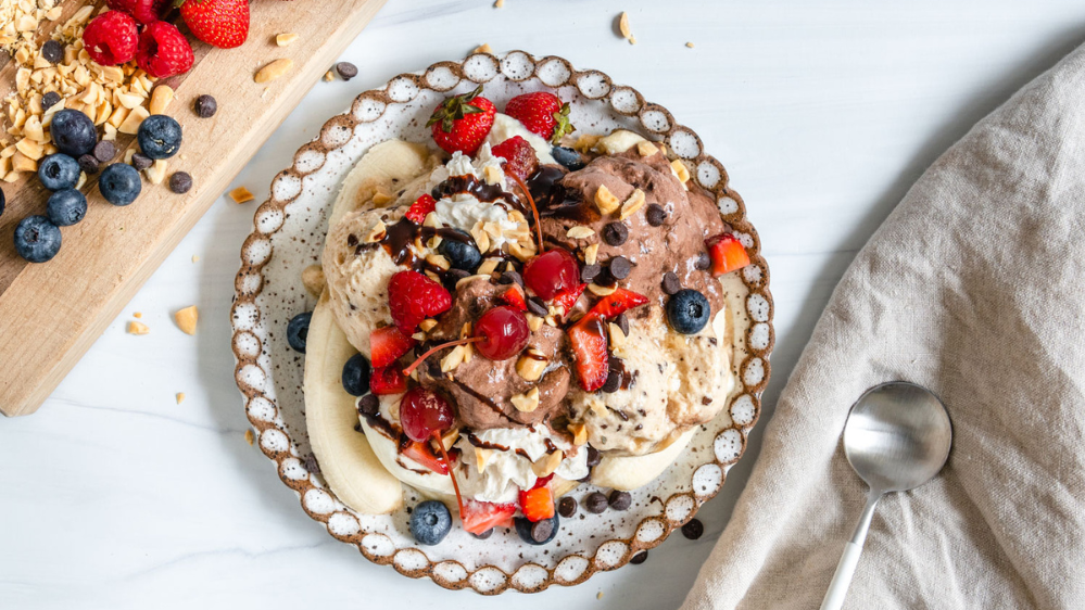 Image of Breakfast Banana Split