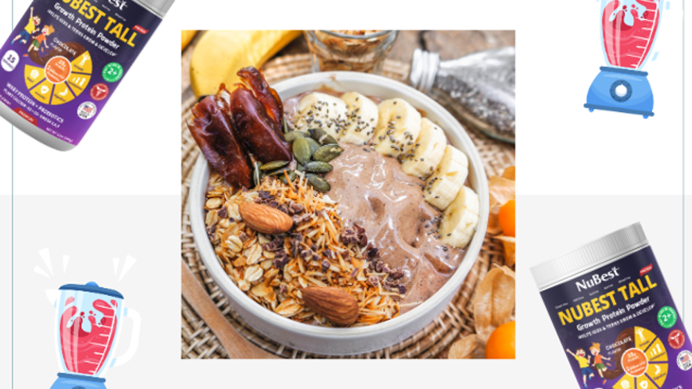 Image of Chocolate Banana Smoothie Bowl