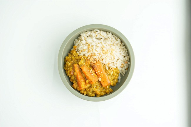 Image of Linsgryta med sötpotatis och ris