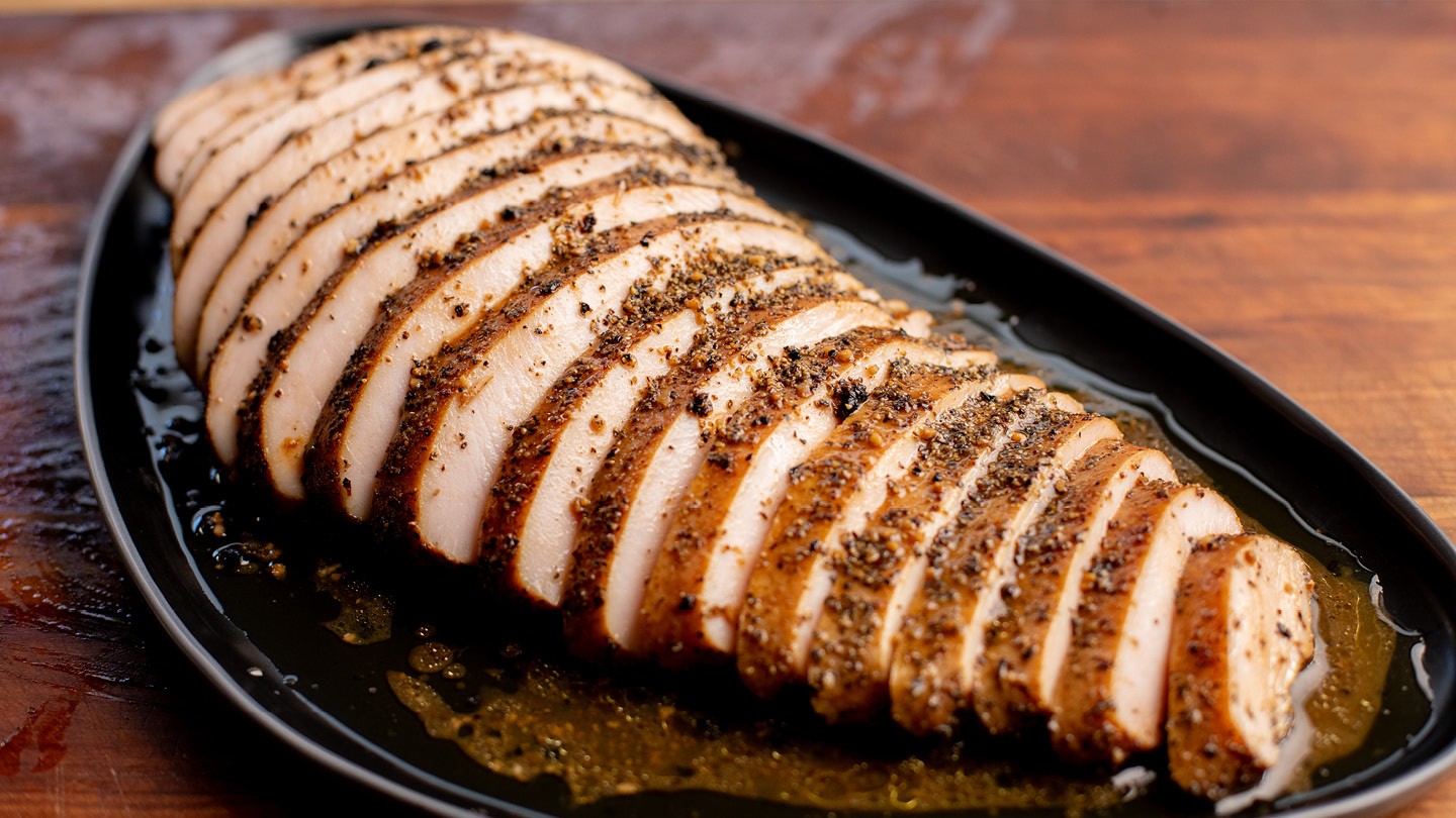 Texas Sugar Smoked Turkey Breast