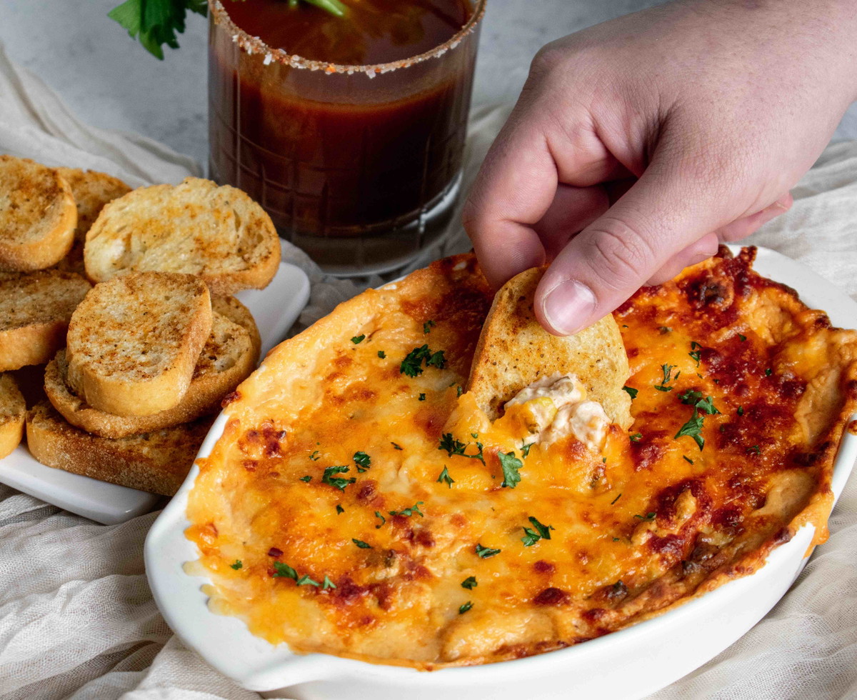 Tommy's Bloody Mary Seafood Dip
