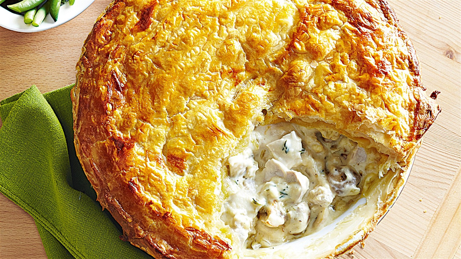 Image of Chicken Mushroom Pie Recipe