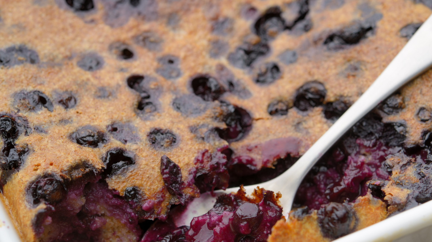 Image of Black & Red Currant Gluten Free Clafouti