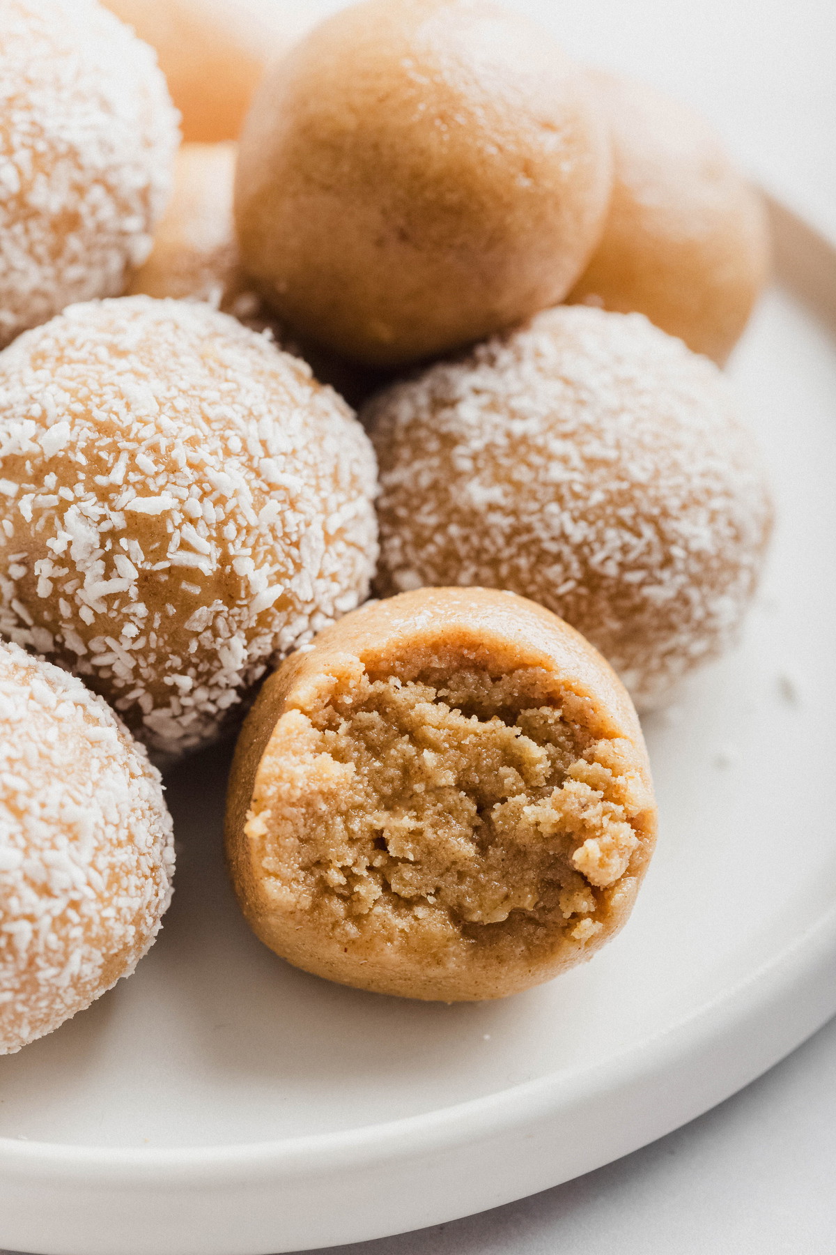Bolitas energéticas de vainilla