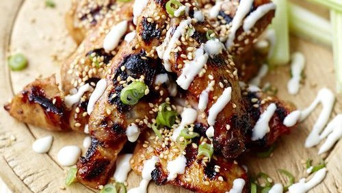 Image of BBQ chicken wings