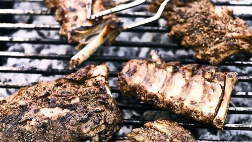 Image of Asian Szechuan BBQ ribs