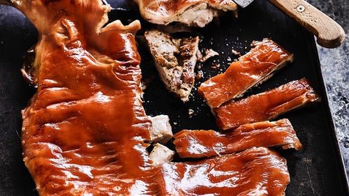 Image of Cuban rotisserie lechon