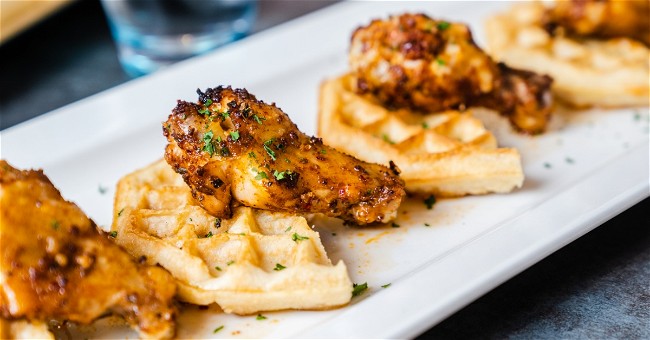 Image of Chicken & Waffles Recipe