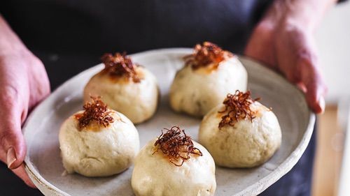 Image of Pulled pork steam buns