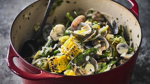 Image of Clam Bake in a Basket