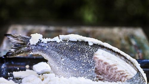 Image of Salt baked bream