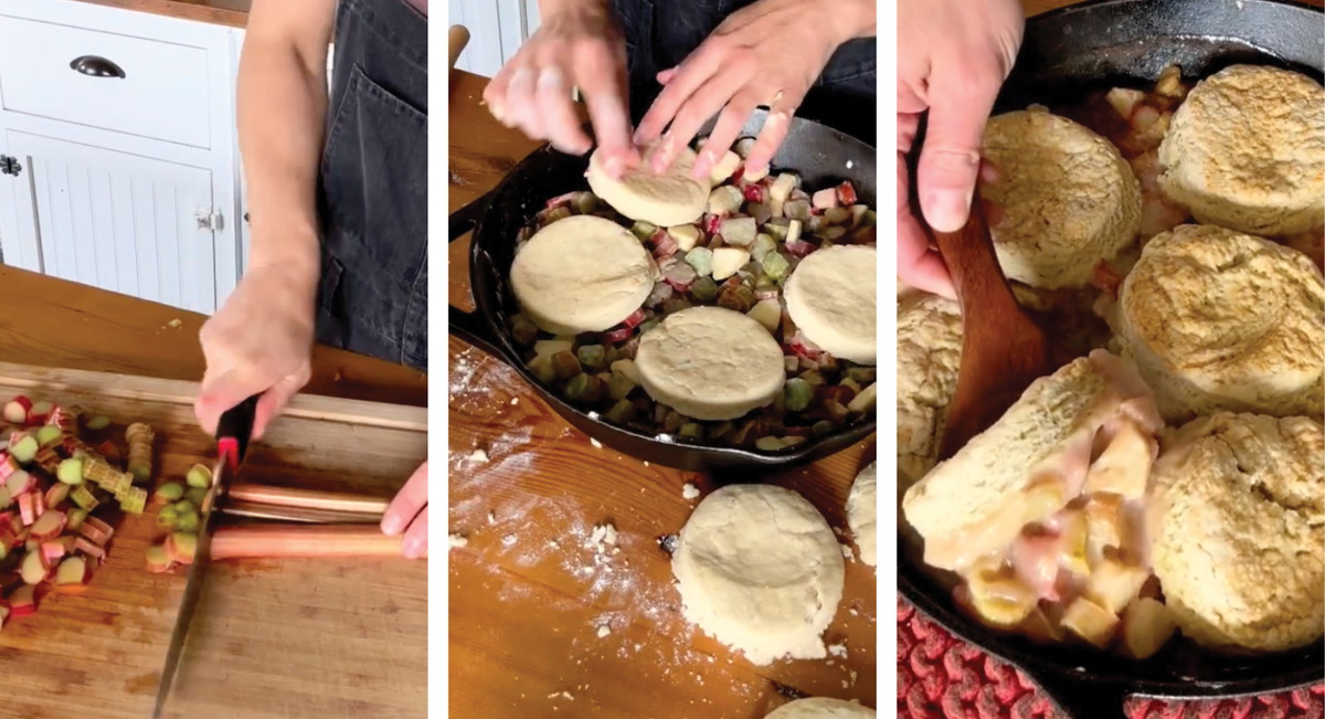 Sourdough Biscuit Cobbler