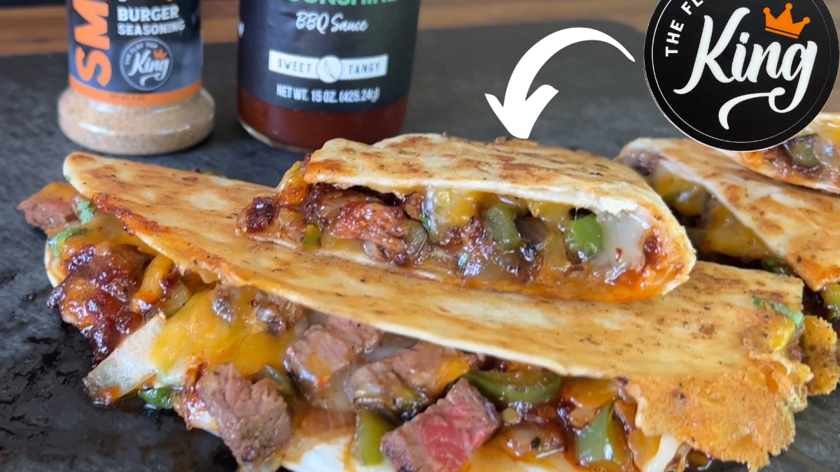 Image of Barbecue Steak Quesadilla by The Flat Top King