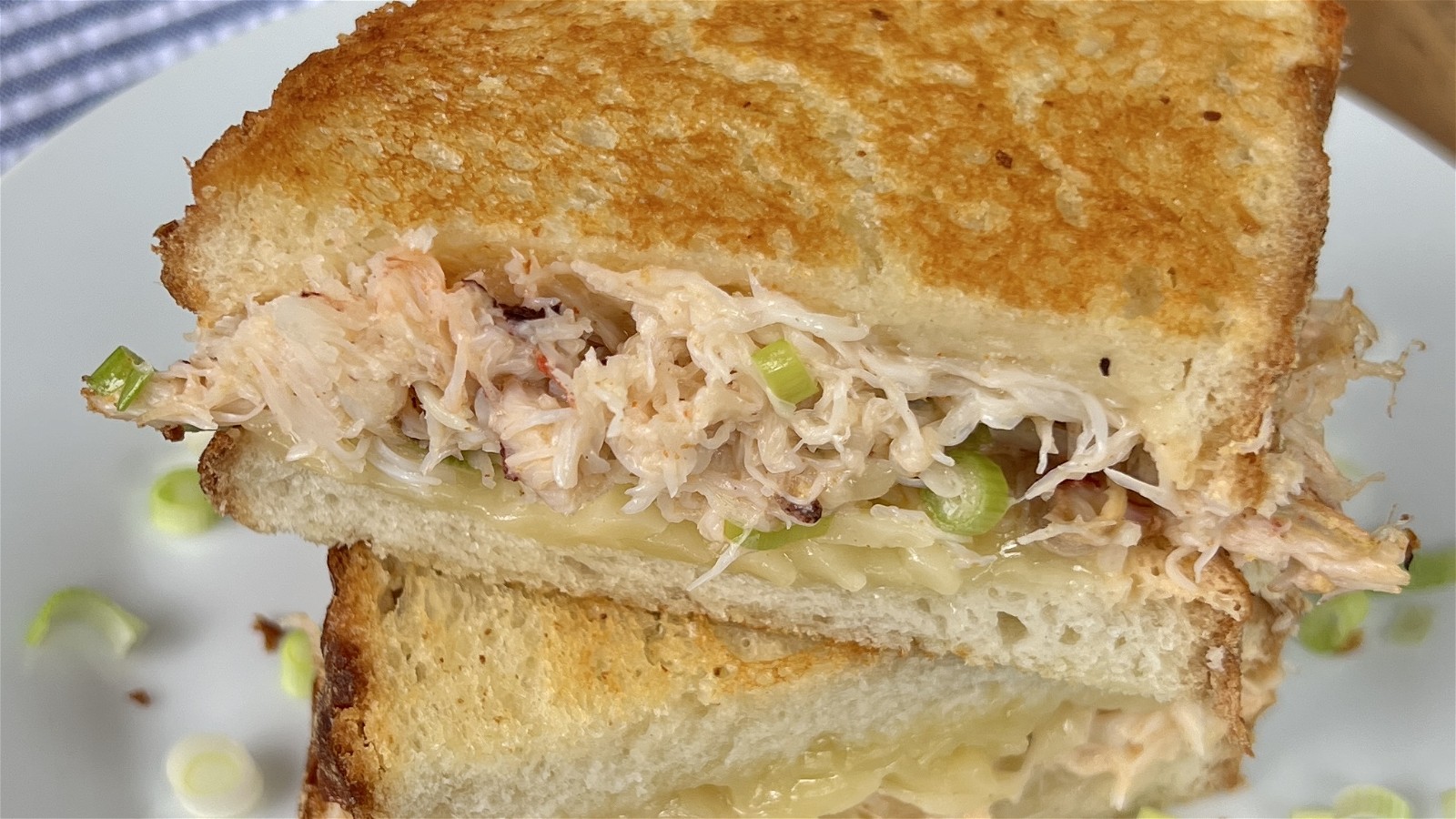 Image of Dungeness Crab Grilled Cheese