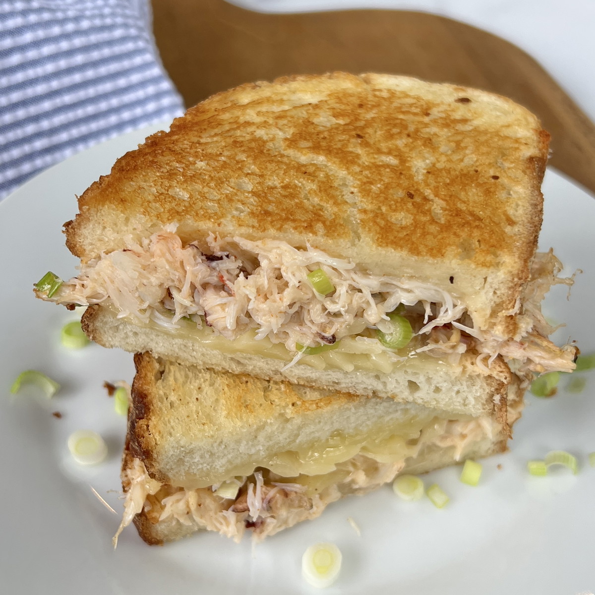 Dungeness Crab Grilled Cheese