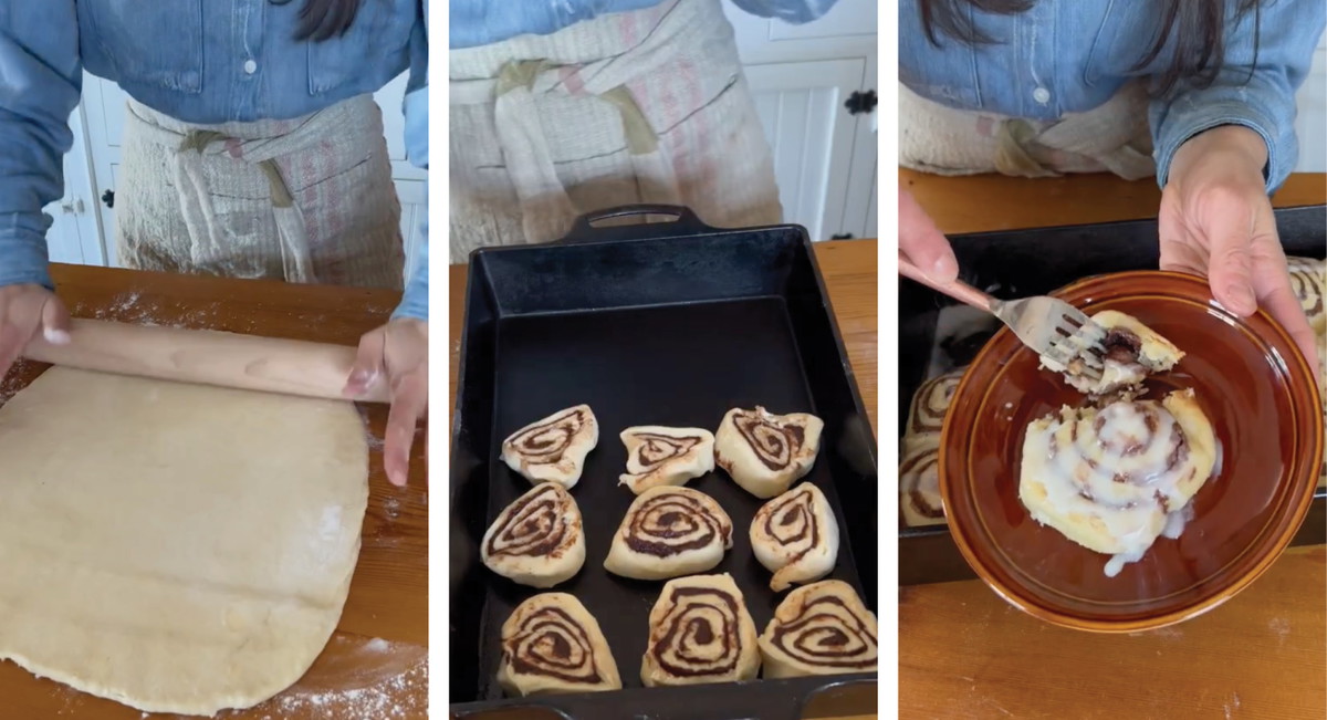 Sourdough Nutella Rolls